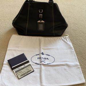 Prada Black Leather Bag